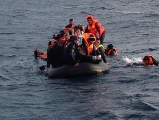 Ege Denizinde 56 göçmen yakalandı