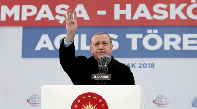 Cumhurbaşkanı Erdoğan, Kasımpaşa Tüneli’nin açılış töreninde konuştu