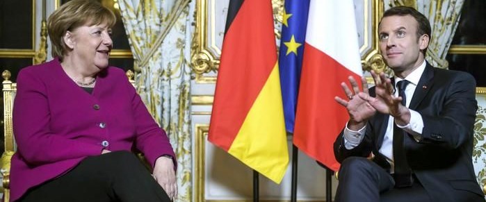Merkel ile Macron’dan SPD’ye koalisyon çağrısı