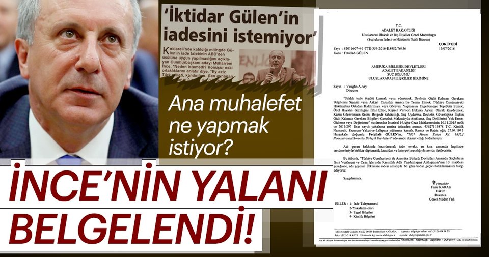 Son dakika: Teröristbaşı Gülen’in iade belgeleri ortaya çıktı