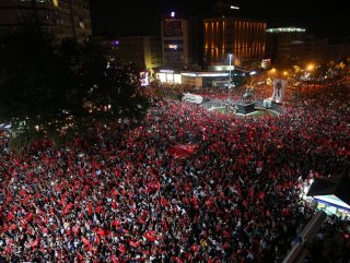 Bursada muhteşem kalabalık