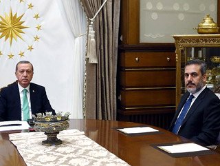 Cumhurbaşkanı Erdoğan Hakan Fidan ile görüştü