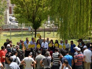 Diyarbakırda HDPnin oturma eylemine katılan olmadı