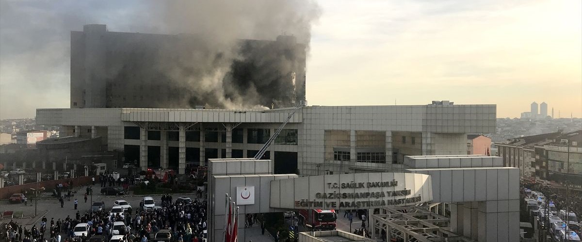 Taksim Eğitim ve Araştırma Hastanesi’ndeki yangının sebebi belli oldu