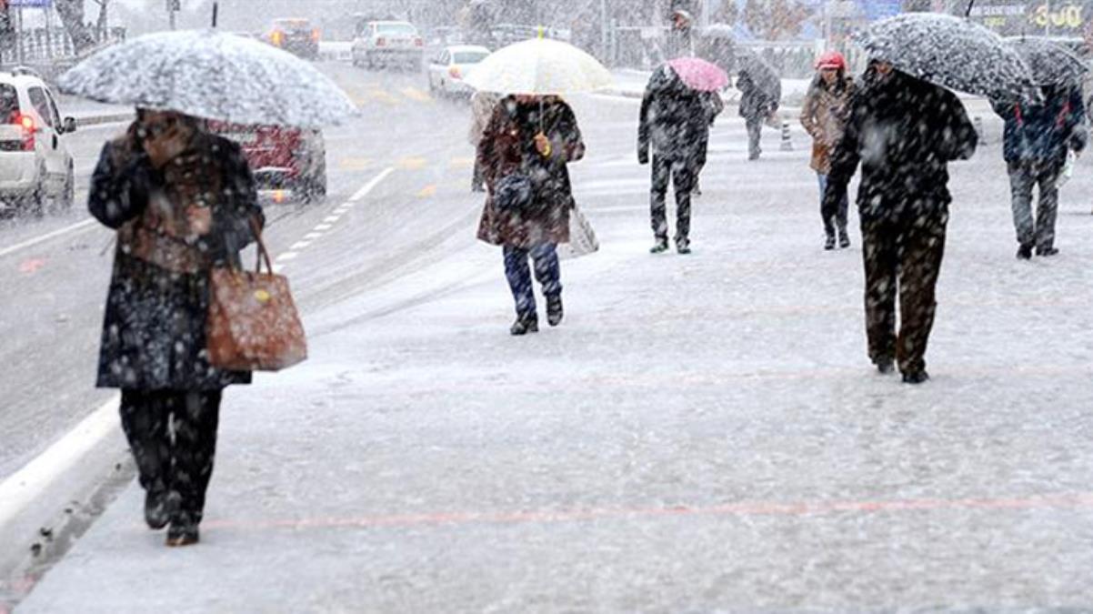 Meteoroloji’nin haftalık tahmin haritasına yansıdı, İstanbul’da cuma günü kar ve karla karışık yağmur bekleniyor