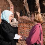 Emine ErdoÄan, Roma’da lider eÅleriyle bir araya gelerek tarihi mekanlarÄ± gezdi