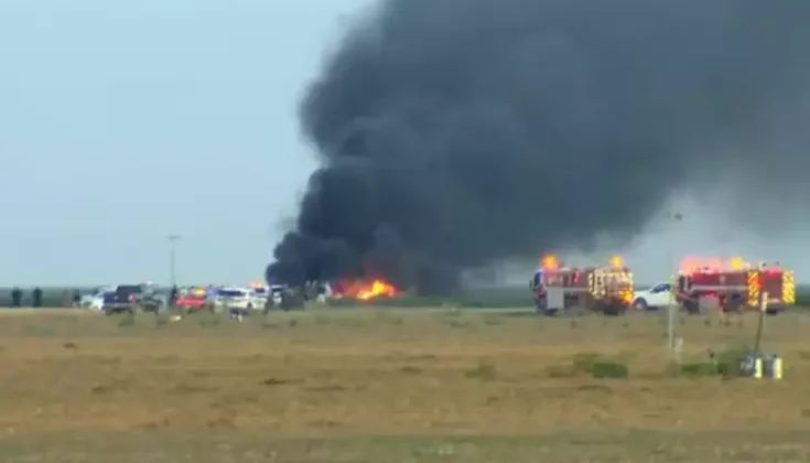 ABD donanması’na ait F-35C savaş uçağı eğitim uçuşunda düştü