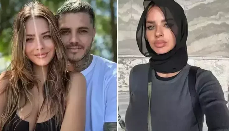 Icardi’nin sevgilisinden başörtüsü eleştirisine tokat gibi yanıt