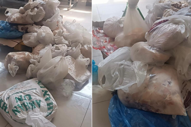Yemek üretim tesisinde skandal! Yüzlerce kişiyi hastanelik edeceklerdi