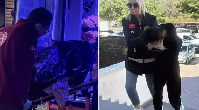 Doğurduğu bebeği terasa bırakan kadın tutuklandı